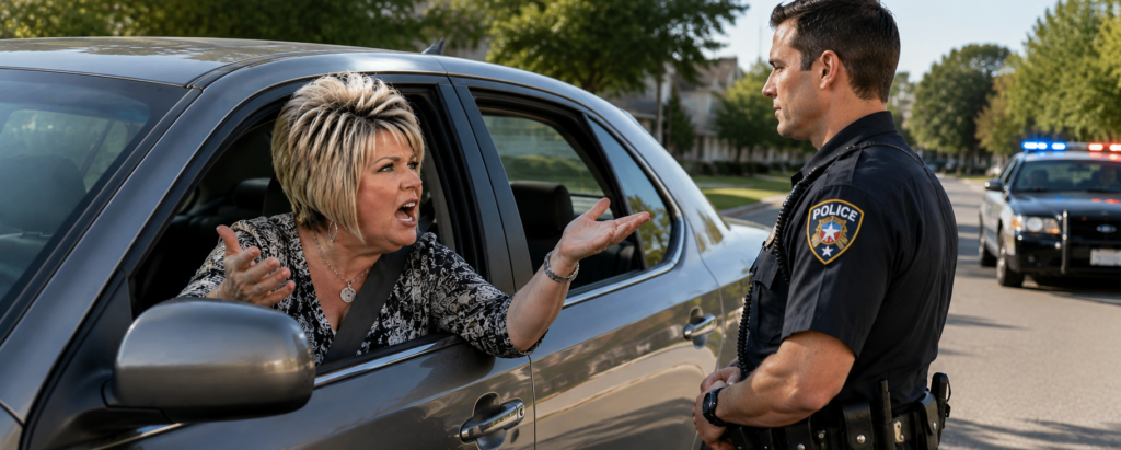 Police Supervisor Request During Traffic Stop