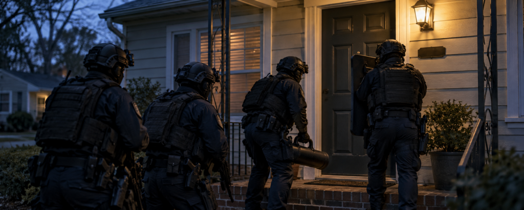 Police Serve Search Warrant at the Wrong Address
